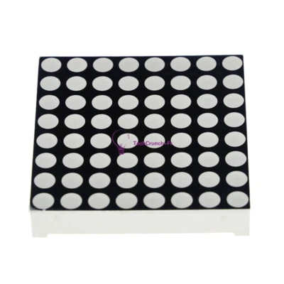 1PCS 8x8 3mm Dot Matrix Display Red LED Display Common Anode NEW - Photo 1/4