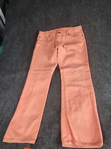 Ecko Unltd Salmon Jeans Men Sz 34 711 Slim Straight Denim Casual Streetwear - Picture 1 of 10