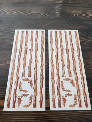 Border Branch Stickers LOT Scrapbooking Colorbok Cottagecore Vintage Retired #21 - Изображение 1 из 4