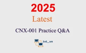 CNX-001 Practice Questions Answers GUARANTEED (1 month update) - Afbeelding 1 van 1