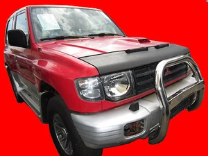 SUJETADOR CAPÓ CAPÓ DE COCHE adecuado para Mitsubishi Montero Pajero Shogun 1990-2000 MÁSCARA DELANTERA - Imagen 1 de 4