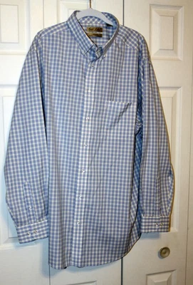 Camisa Para Hombres Roundtree & Yorke Etiqueta Dorada Sin Hierro Manga Corta Abotonada XXT Alta Foto 1 de 3