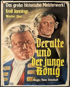M428 MAKING OF A KING German 50s Boyer art of Emil Jannings as Frederic Wilhelm - Bild 1 von 2