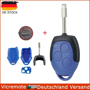 Für Ford Transit MK7 Funk Fernbedienung Schlüssel Gehäuse Repair VL2330 Batterie - Bild 1 von 8