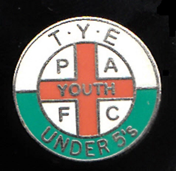 PLYMOUTH ARGYLE FC Enamel Football Pin Badge - Image 1 of 1