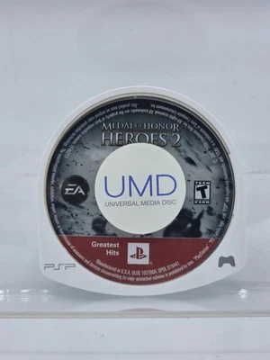 Medal of Honor: Heroes 2 PSP (Sony PSP, 2007) UMD Disc Only Authentic Tested - Image 1 of 2