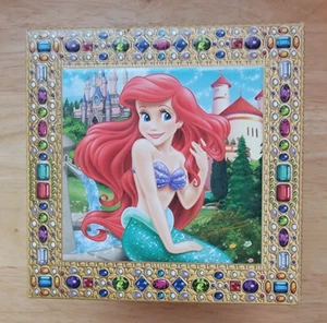 Music Box Vintage Parchi Disney Principessa Ariel Sirenetta Gioielli Sotto il Mare - Foto 1 di 8