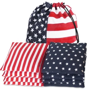 Cornhole Bags Set of 8 - Premium Corn Hole Bean Bags for Tossing - All Weathe... - Picture 1 of 7