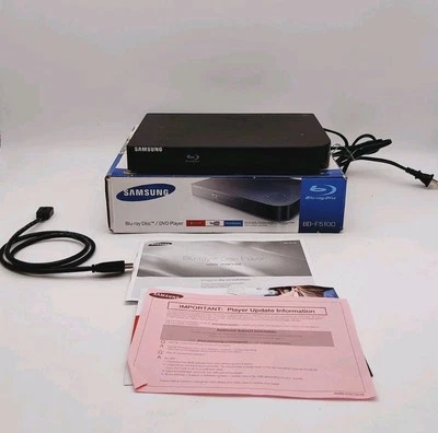 Reproductor de discos DVD Blu-ray Samsung Bd-f6100 probado funciona - sin control remoto Foto 1 de 4