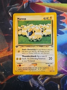 Pokemon Mareep 65/111 1. Edition Neo Genesis Common Nm - Bild 1 von 2