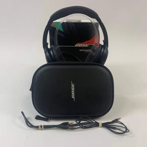 Bose QuietComfort Over-Ear Noise Cancelling Bluetooth Headphones Black - Picture 1 of 4