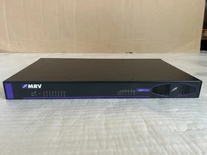 MRV LX-4016T-101AC Terminal Console Server 16 ports DUAL AC Power Serial **NEW** - Picture 1 of 17
