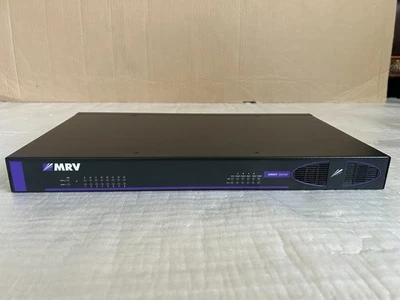 MRV LX-4016T-101AC Terminal Console Server 16 ports DUAL AC Power Serial **NEW** - Image 1 of 4