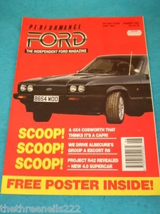 PERFORMANCE FORD - PROJECT R42 4.0 SUPERCAR - JUNE 1993 - Picture 1 of 1