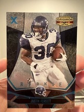 2008 Donruss Gridiron Gear Platinum Holofoil X's #150 Justin Forsett /25 Rookie
