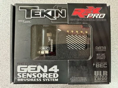 Tekin RSX Pro Sensored Brushless ESC/Gen4 Motor Combo (7.5T) TEKTT2801 - Image 1 of 4