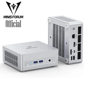 Minisforum UM870 Slim Mini PC,AMD Ryzen 7 8745H Prozessor 8C/16T Barebone - Bild 1 von 8