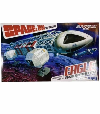 MPC Plastic Model Kit 825 1/48 Space:1999 Eagle Transporter SEALED CONTENTS - Image 1 of 4