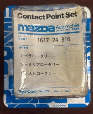Juego de puntos de encendido Mazda - 1617-24-316 - para Mazda R100, RX2 y RX3 (1972-1973) Foto 1 de 4
