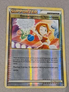 Carte Pokemon Française Supporter Encouragements Hystériques 71/95 REVERSE - Imagen 1 de 3
