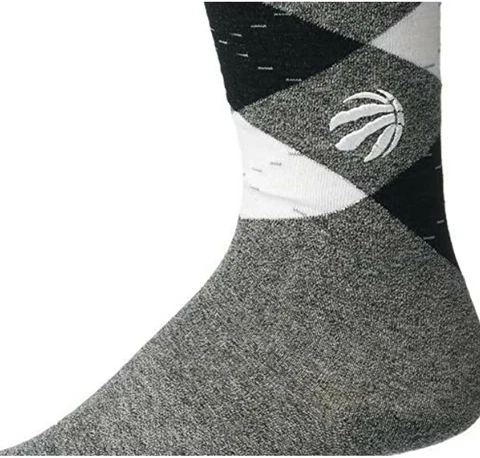 Toronto Raptors PKWY NBA mens Case Crew Socks Cover