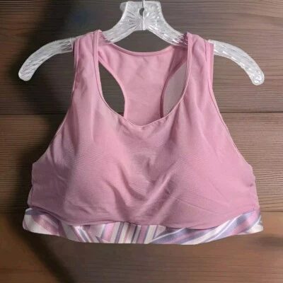 Adore Me Women's Plus sz 40D Workout Sports Bra Pink Micah Contour Athletic Gym - image 1 of 4