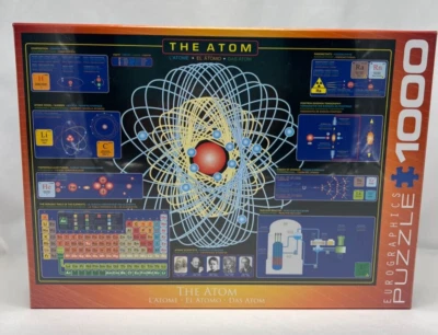 Brand New/Sealed "The Atom" Eurographics Puzzle 1000 Pieces 19 in x 27 in - Image 1 of 4