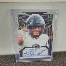 2023 Leaf Metal Noah Sewell Portrait black Prismatic Auto card PA-NS2 # 1/3