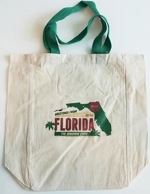 SPROUTS MARKET New! SPROUTS FLORIDA Tote Canvas Grocery Shopping Reuseable Bag Sunshine State