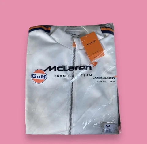 Mclaren Formula 1  gulf track jacket Cover