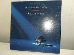 The Music Of Disney A Legacy In Song 58-Page Book & 3-Tape Cassette Set 1992 - Picture 1 of 5