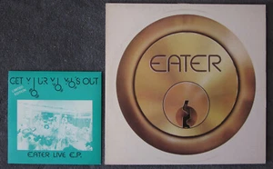 2 EATER Records WHITE VINYL 7" EP Get Your Yo Yo's Out & Lock It Up/Jeepster 12" - Picture 1 of 7