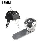 Cam Lock Replacement for Furniture Mailboxes Secure with 2 Keys Zinc Alloy