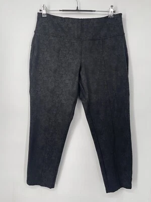 41 LEGGINGS MUJER HAWTHORN NEGRO ESTAMPADO TALLA L Petite Foto 1 de 4