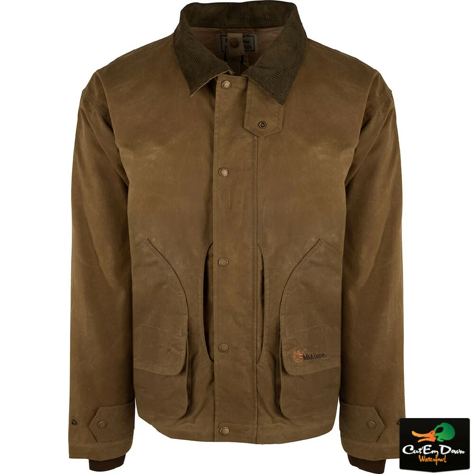 DRAKE WATERFOWL MCALISTER WAX CANVAS FIELD JACKET - Image 1 of 1