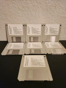 Microsoft Excel For Windows Version 5.0 3.5” Floppy Disc 1994 - Picture 1 of 3