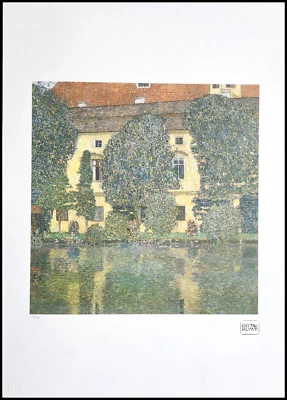 GUSTAV KLIMT * Kammer am...* 70 x 50 cm * signed lithograph * limited # 157/200 - Bild 1 von 4