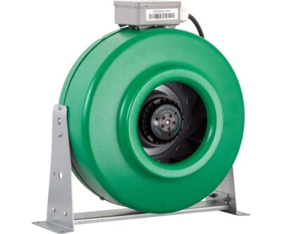 Active Air 10" Inline Duct Fan, 760 CFM - Heavy Duty, Commercial Build Foto 1 de 3