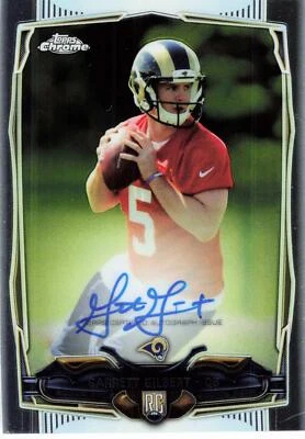 2014 Topps Chrome #224 Garrett Gilbert Rookie Autograph Rams Auto RC - Image 1 of 2