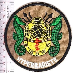 Oficial Médico de la Armada de Francia Hyperbariste Marine Oficial Francés SIN ARANCEL - Imagen 1 de 1