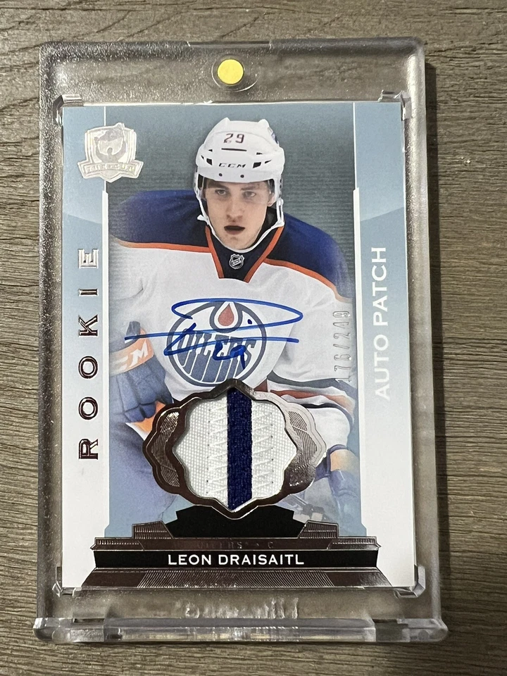 2014-15 The Cup LEON DRAISAITL Rookie RC Patch Auto #d /249 SHARP!!! - Image 1 of 4