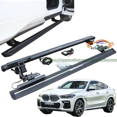 Deployable Electric Running Board Side Step Bar Fits BMW X6 2020 2021 2022 2023 - Image 1 of 4