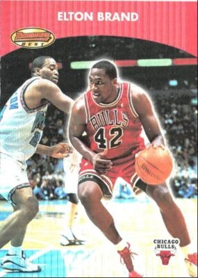 2001-02 Bowman's Best Elton Brand Chicago Bulls #42 - Image 1 of 2