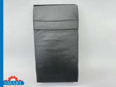 Juego reposabrazos asiento trasero cuero negro BMW E39 540i 530i serie 5 97-03 OEM Foto 1 de 4