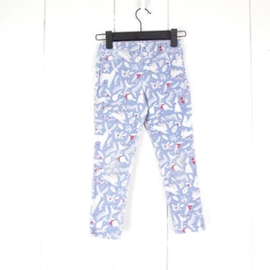 Boden Kids Pants Bottoms Girls SZ 6Y 116cm Pull On Animal Winter Scene Whimsical - Picture 1 of 7