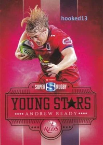 TapNPlay Super Rugby Union 2017 Young Stars Andrew Ready REDS #YS-08 - Imagen 1 de 2