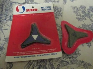 Group of Vtg. Susco US Army 3rd Army Corps Embroidered Patches New on Card - Picture 1 of 7