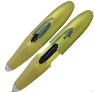 2 CROSS original ION GEL INK PEN YELLOW PEN GEL INK fast shipping - Picture 1 of 1