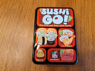 Sushi Go! The Pick and Pass Card Family Game 2-5 Players Quick Game-NEW - Image 1 of 3