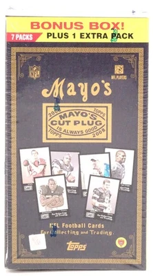 2008 Topps Mayo Football Blaster Box - Image 1 of 2
